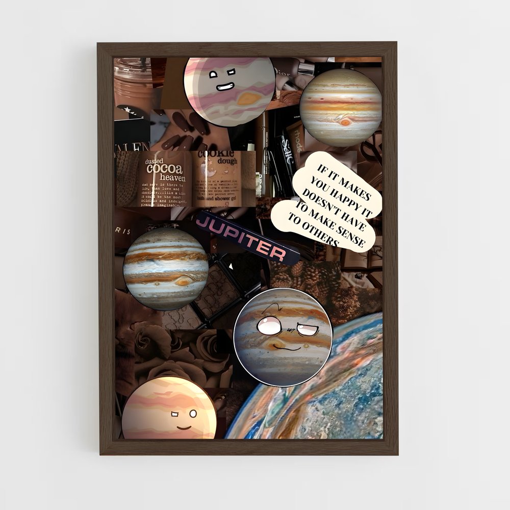 Poster Grandiose Jupiter de Feu (vue 5)
